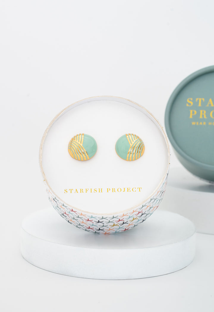 Serenity Wave Earrings