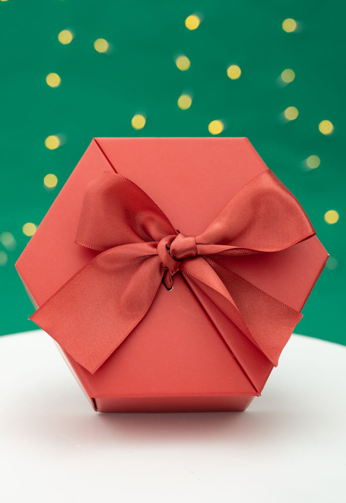 Gift Hope Red Hexagon Box