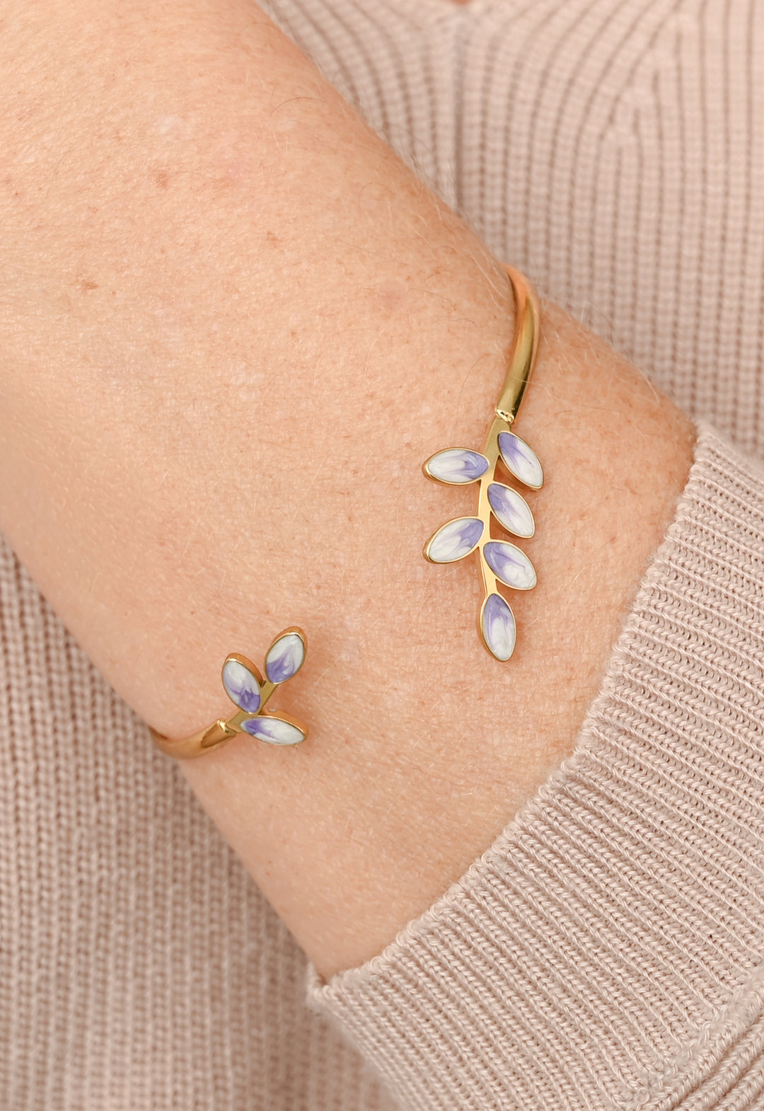 Hope Grows Bracelet in Lavender