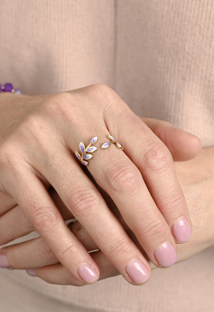 Hope Grows Ring in Lavender