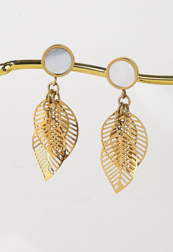 Laurel Bay Pearl Earrings