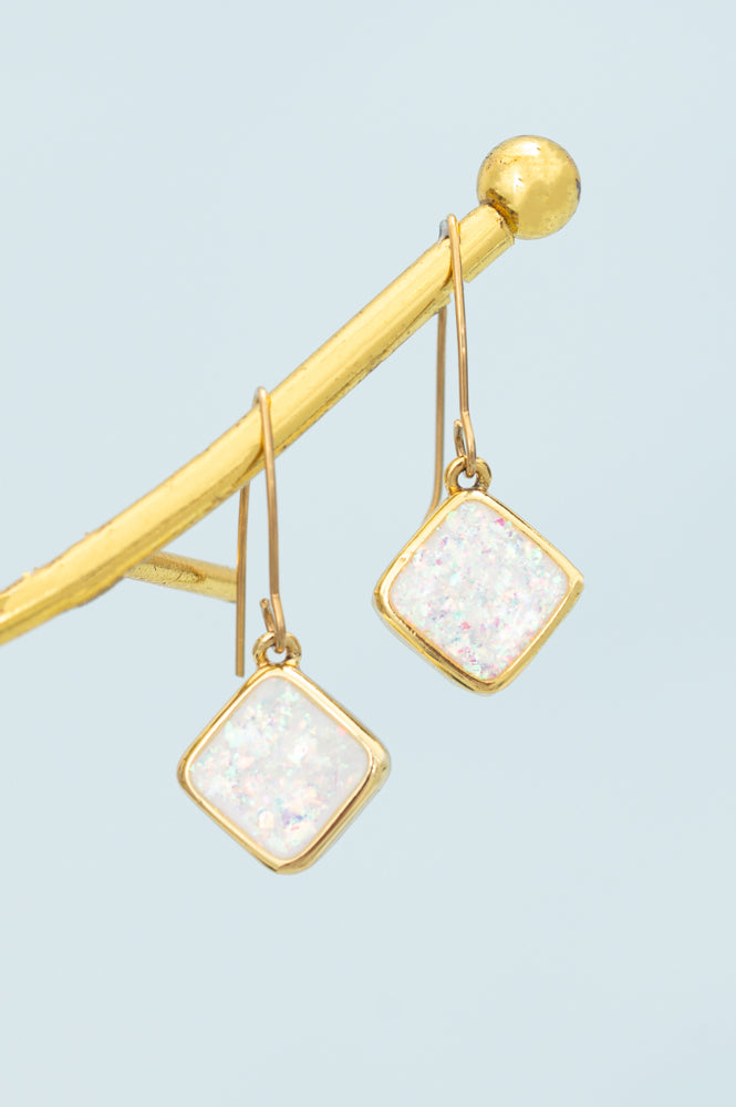 Clare Opal Earrings