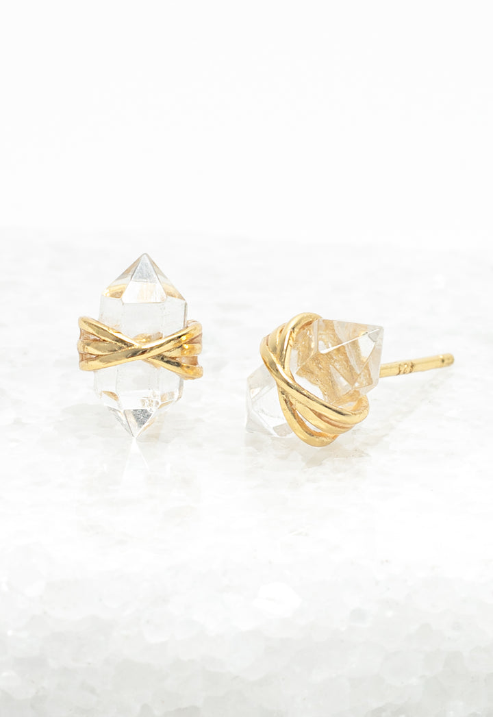 Stronger Together Crystal Studs