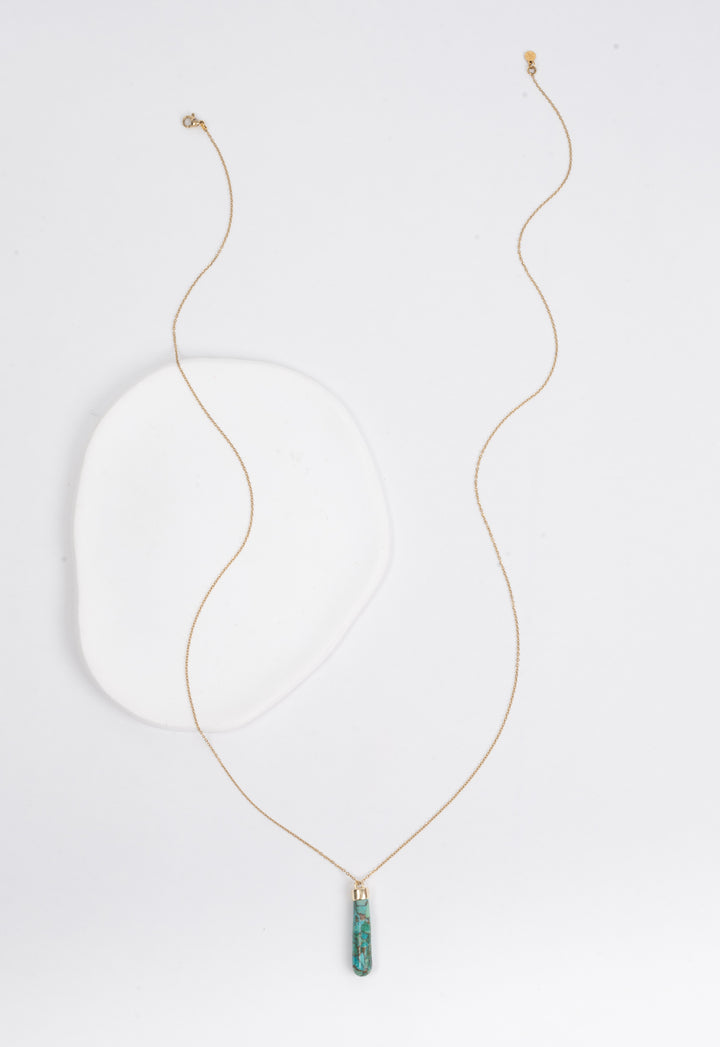 Resilience Necklace in Turquoise