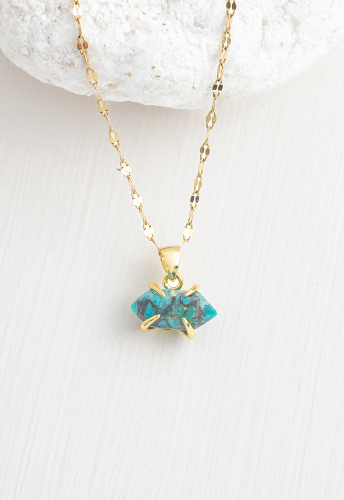 Elevated Turquoise Necklace