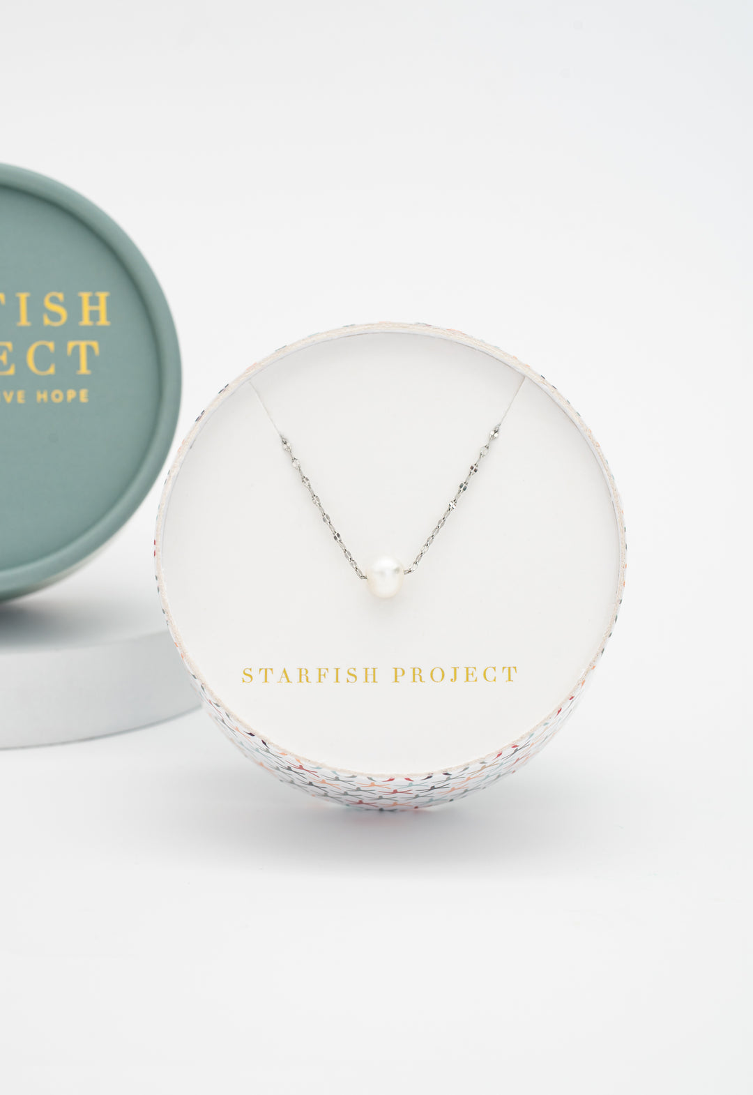 Annie Silver Pearl Necklace