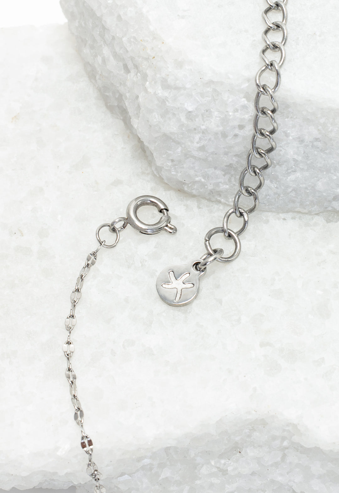 Annie Silver Pearl Necklace