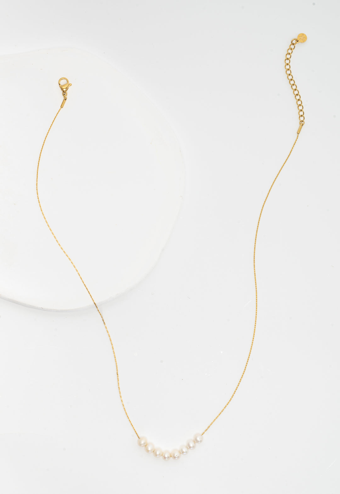 Harmony Pearl Cluster Necklace