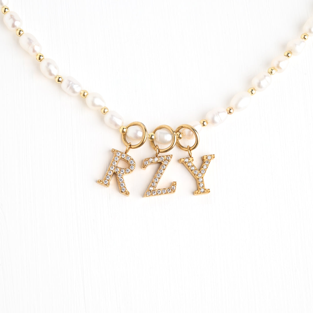 Pearl Charm Necklace