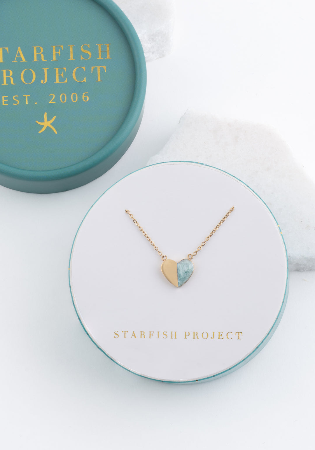 Give Hope Necklace in Mint