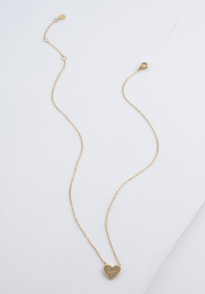 Give Hope Necklace in Mint
