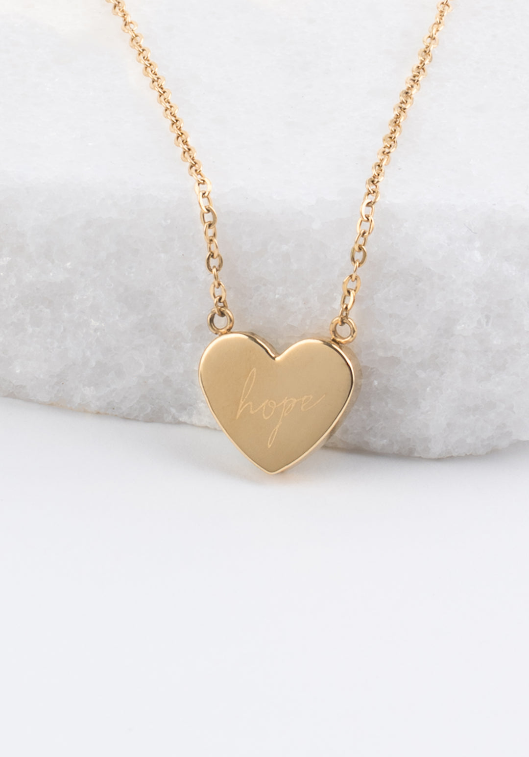 Give Hope Necklace in Mint