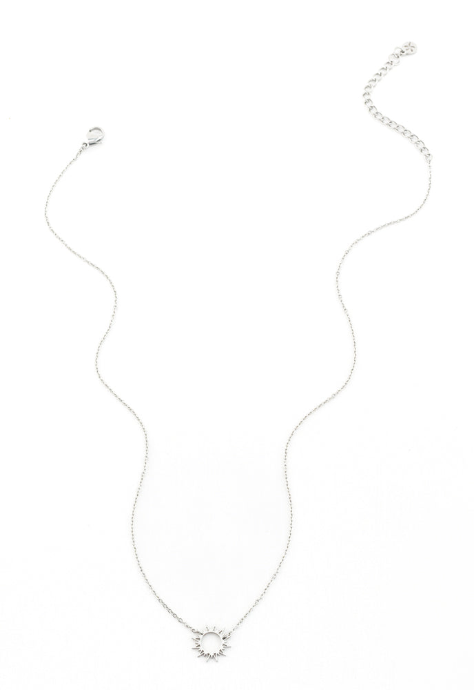 Mallory Silver Necklace