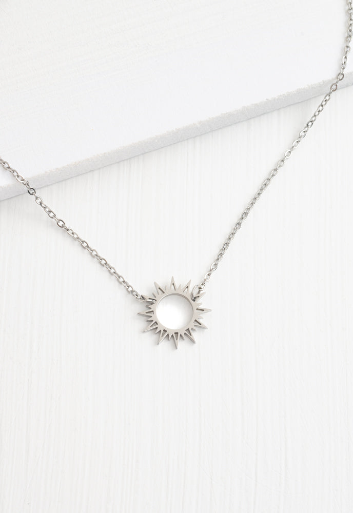 Mallory Silver Necklace