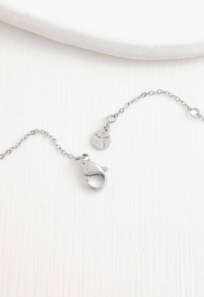 Alexis Silver Heart Necklace