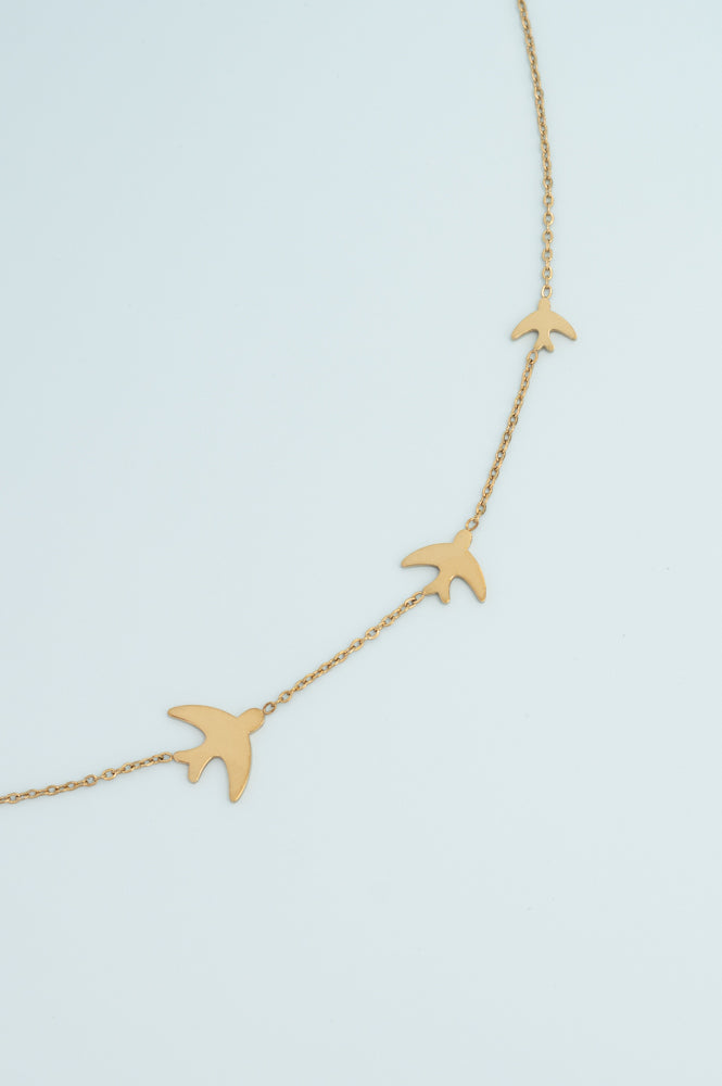 Sparrow Gold Necklace