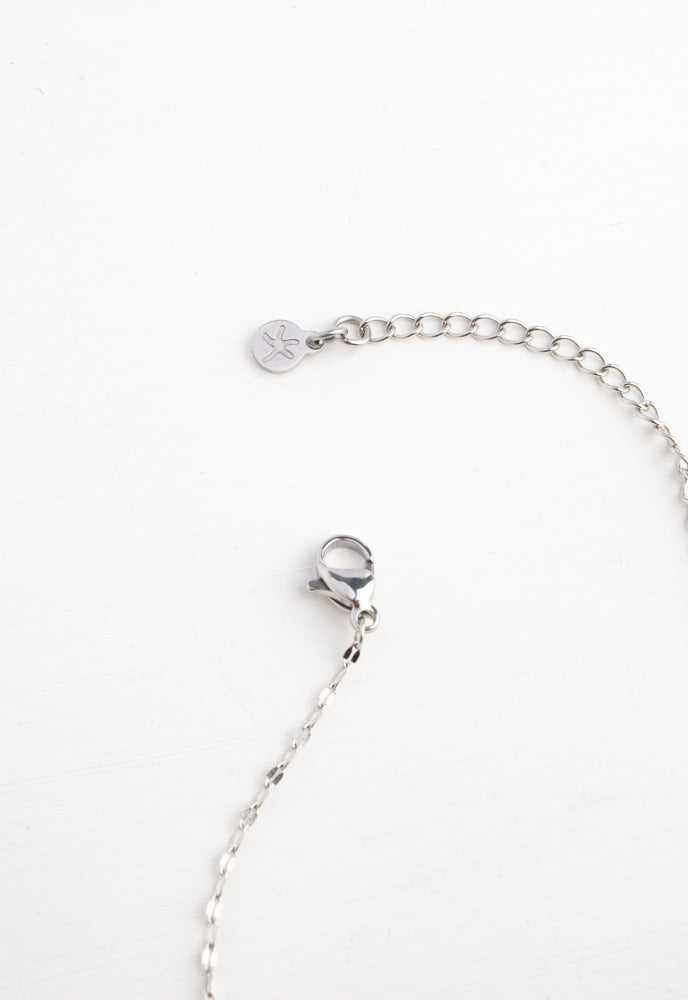 Brayden Turquoise Necklace in Silver