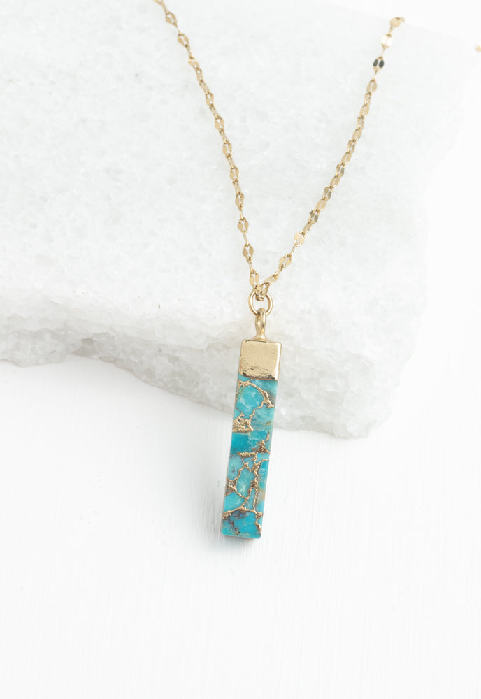 Brayden Turquoise Pendant Necklace