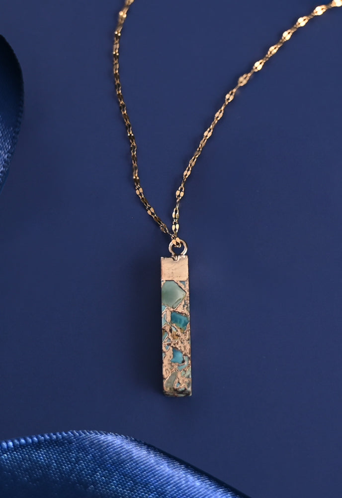 Brayden Turquoise Pendant Necklace