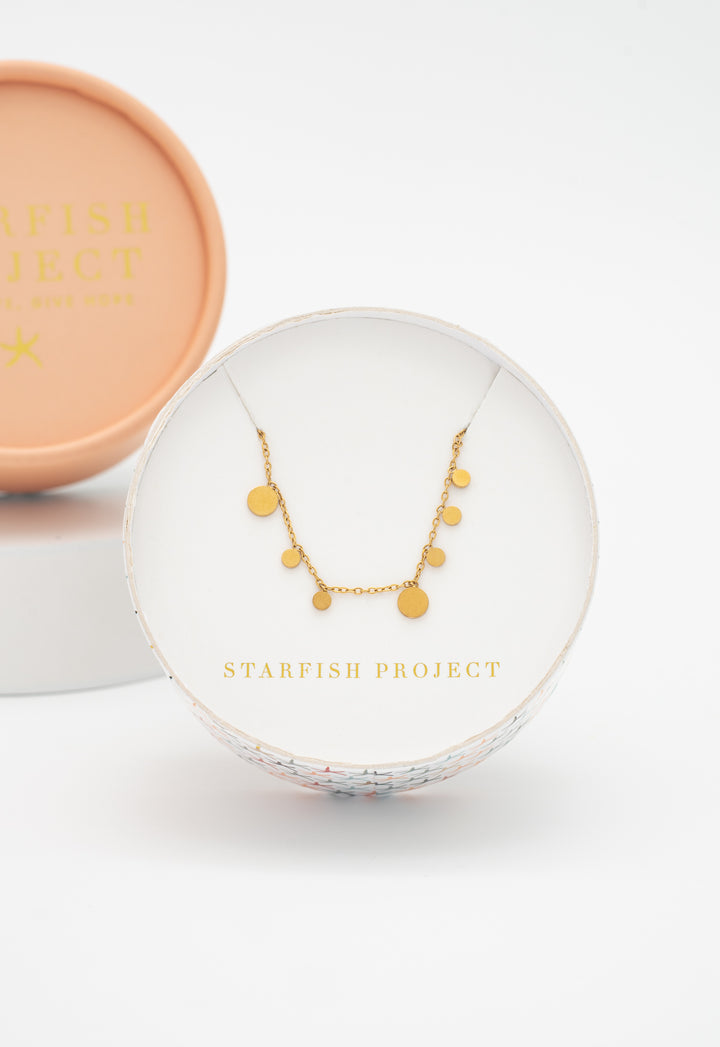 Confetti Gold Necklace