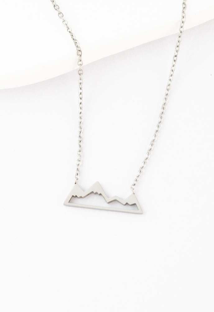 Summit Necklace in Silver [MADE TO ORDER]