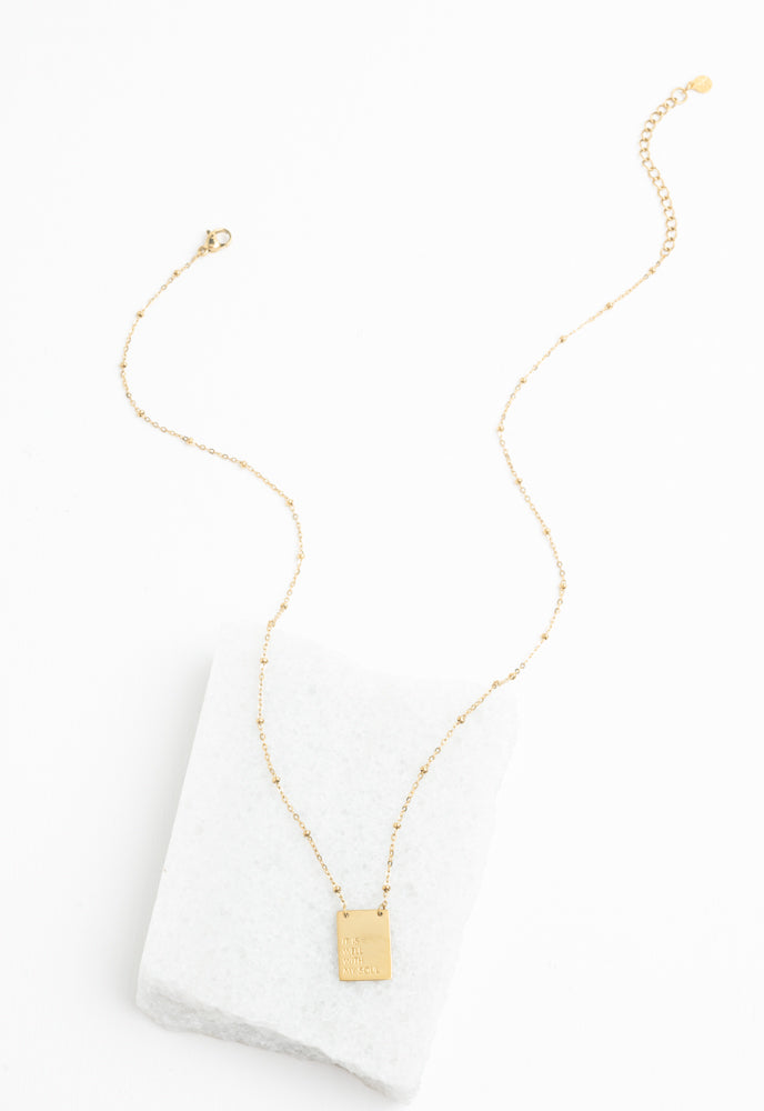 It Is Well Necklace