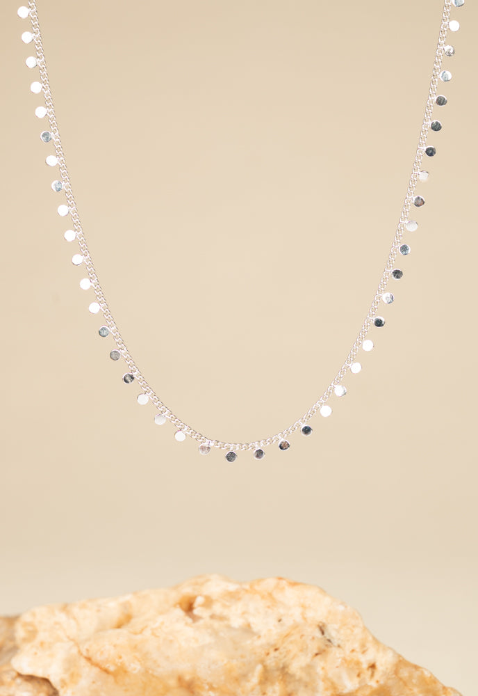 Joyful Radiance Necklace in Silver