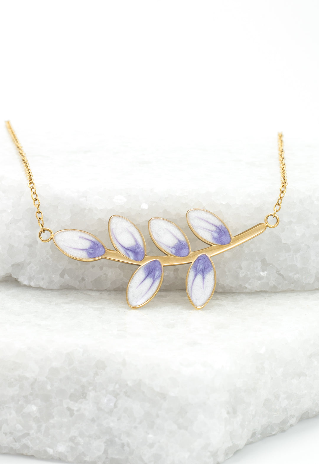 Hope Grows Necklace in Lavender