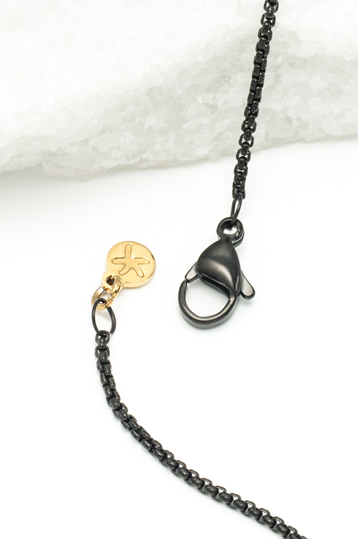 Justice Men's Gold Bar Necklace