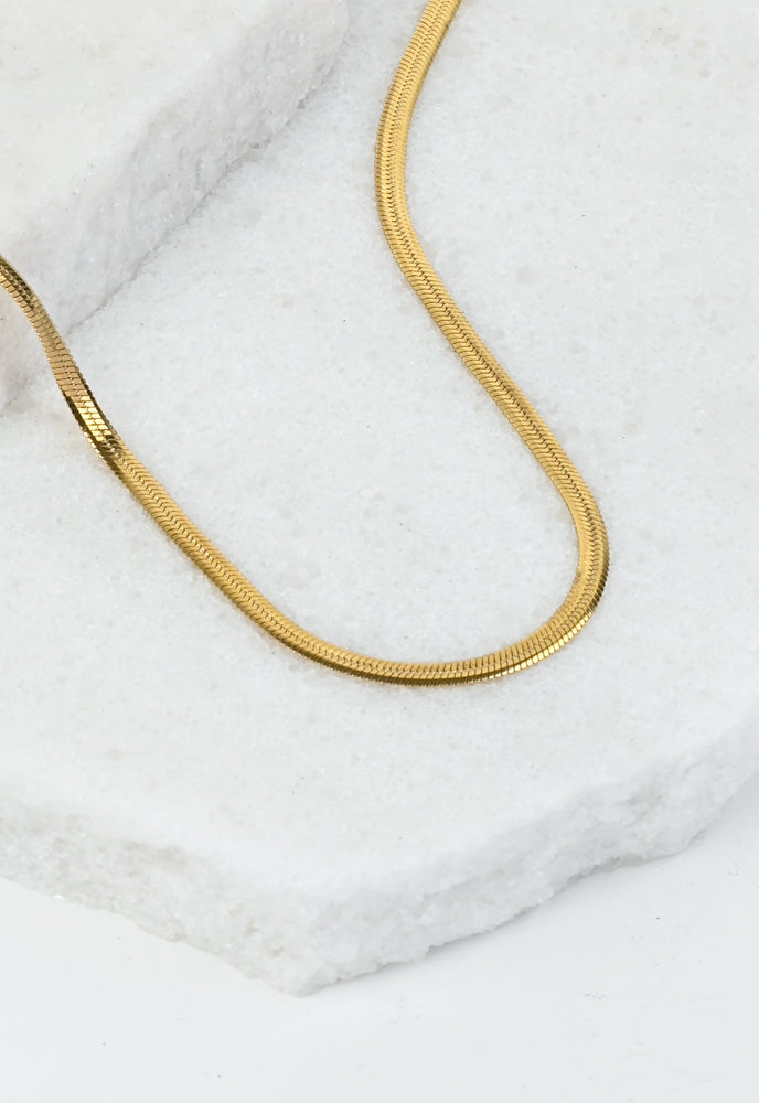 Radiant Joy Snake Chain Necklace