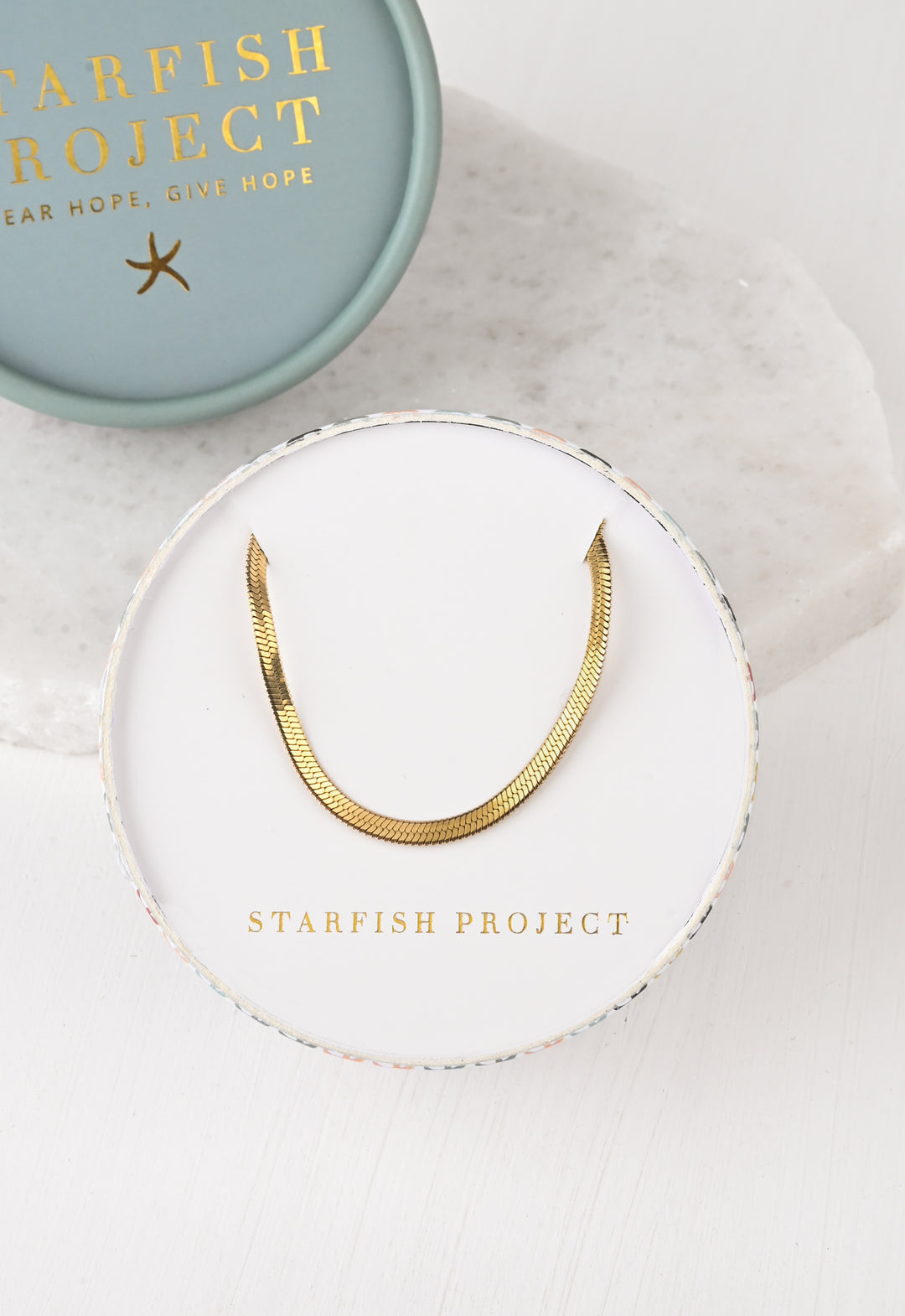 Radiant Joy Snake Chain Necklace
