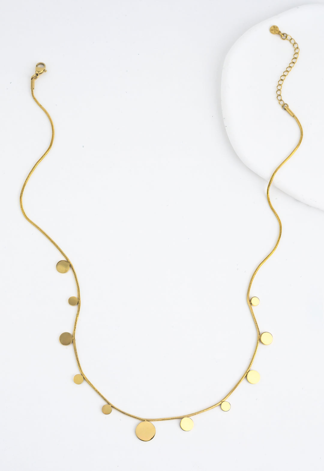 Orion's Beacon Gold Necklace