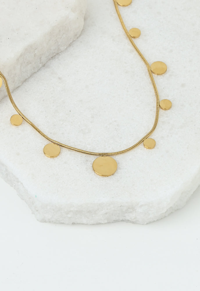 Orion's Beacon Gold Necklace