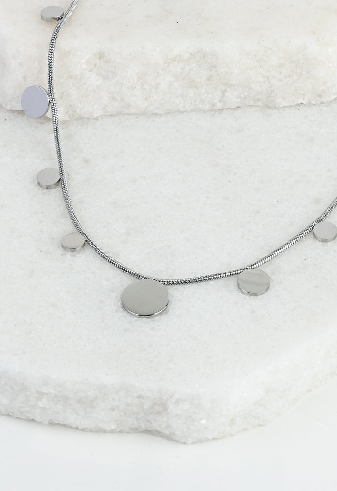 Orion's Beacon Silver Necklace