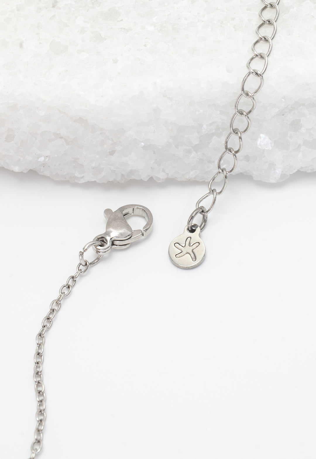 Glittering Garland Platinum and Zircon Necklace