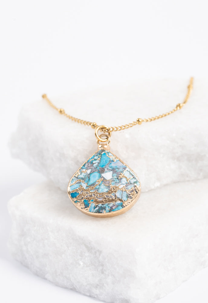 Emperor Stone Blossom Necklace