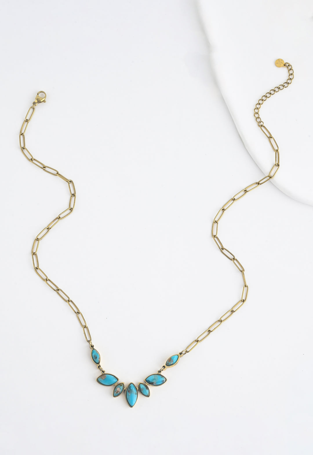 Boundless Voyage Turquoise Emperor Stone Necklace