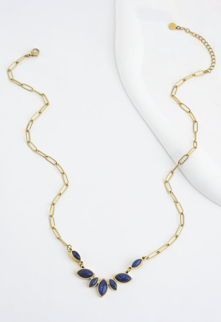 Boundless Voyage Blue Lapis Necklace
