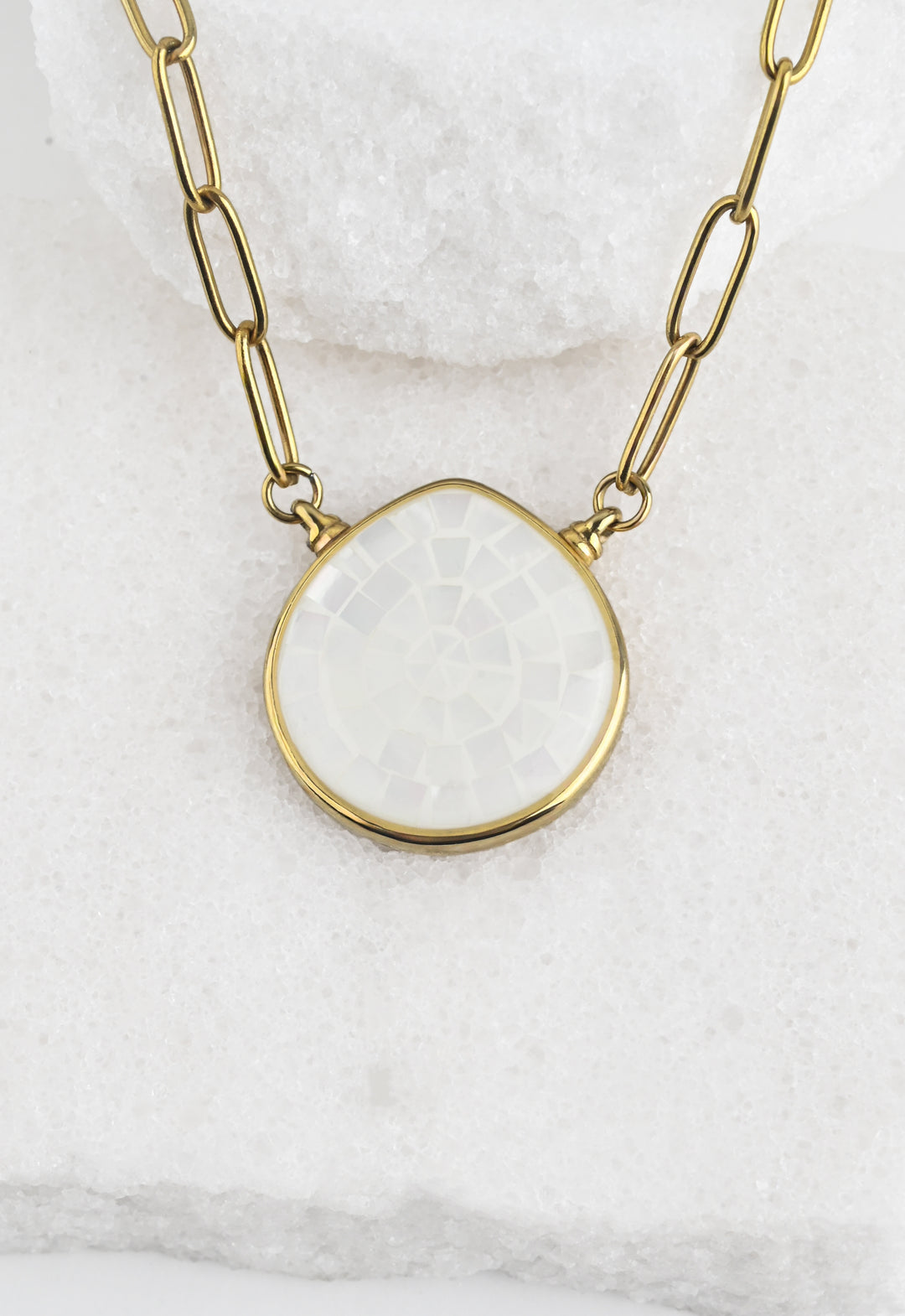 Wayfinder Mother of Pearl Necklace