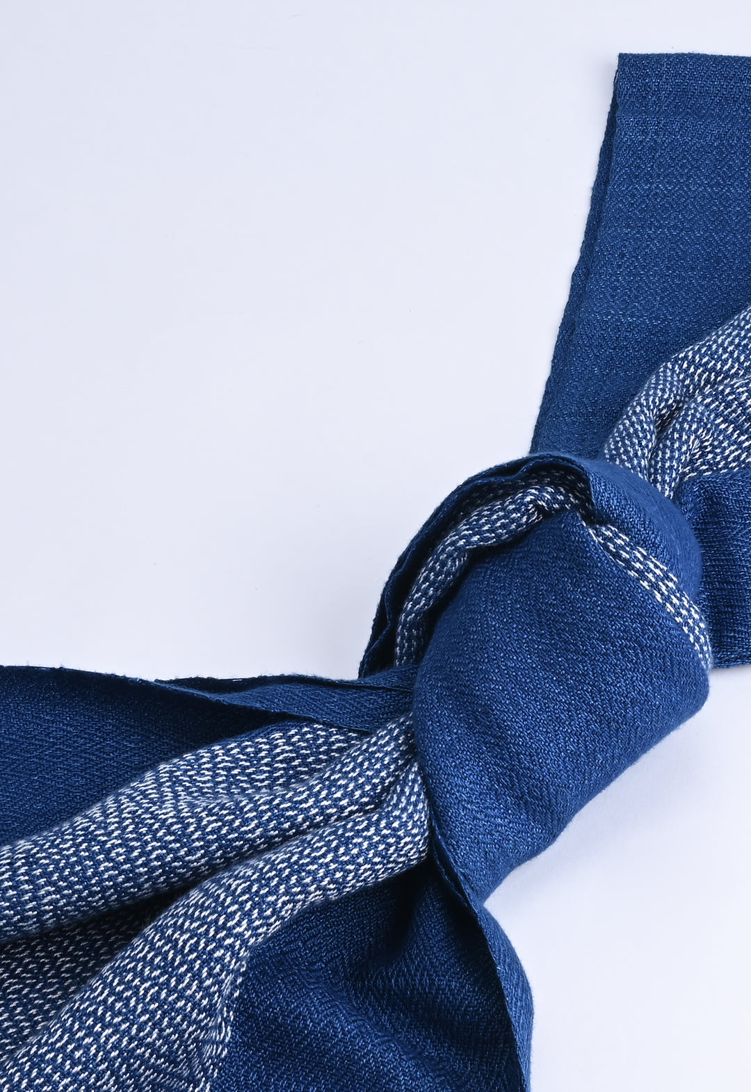 Threads of Indigo Scarf