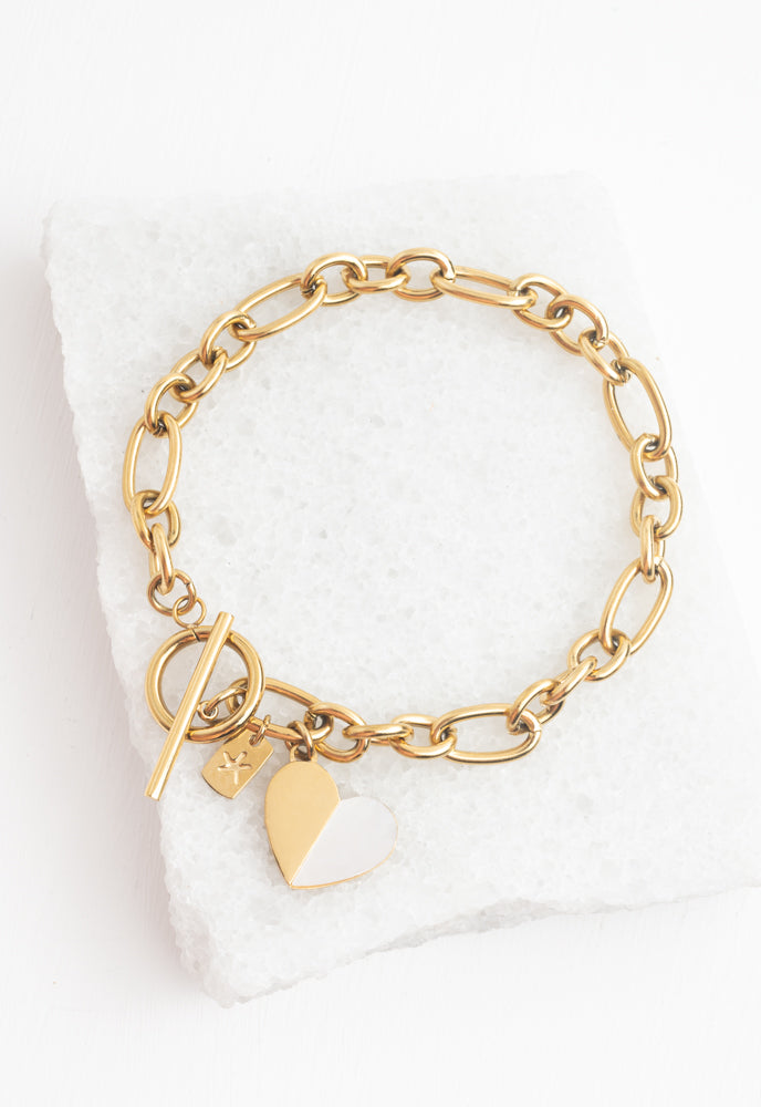 Give Hope Bracelet in Gold