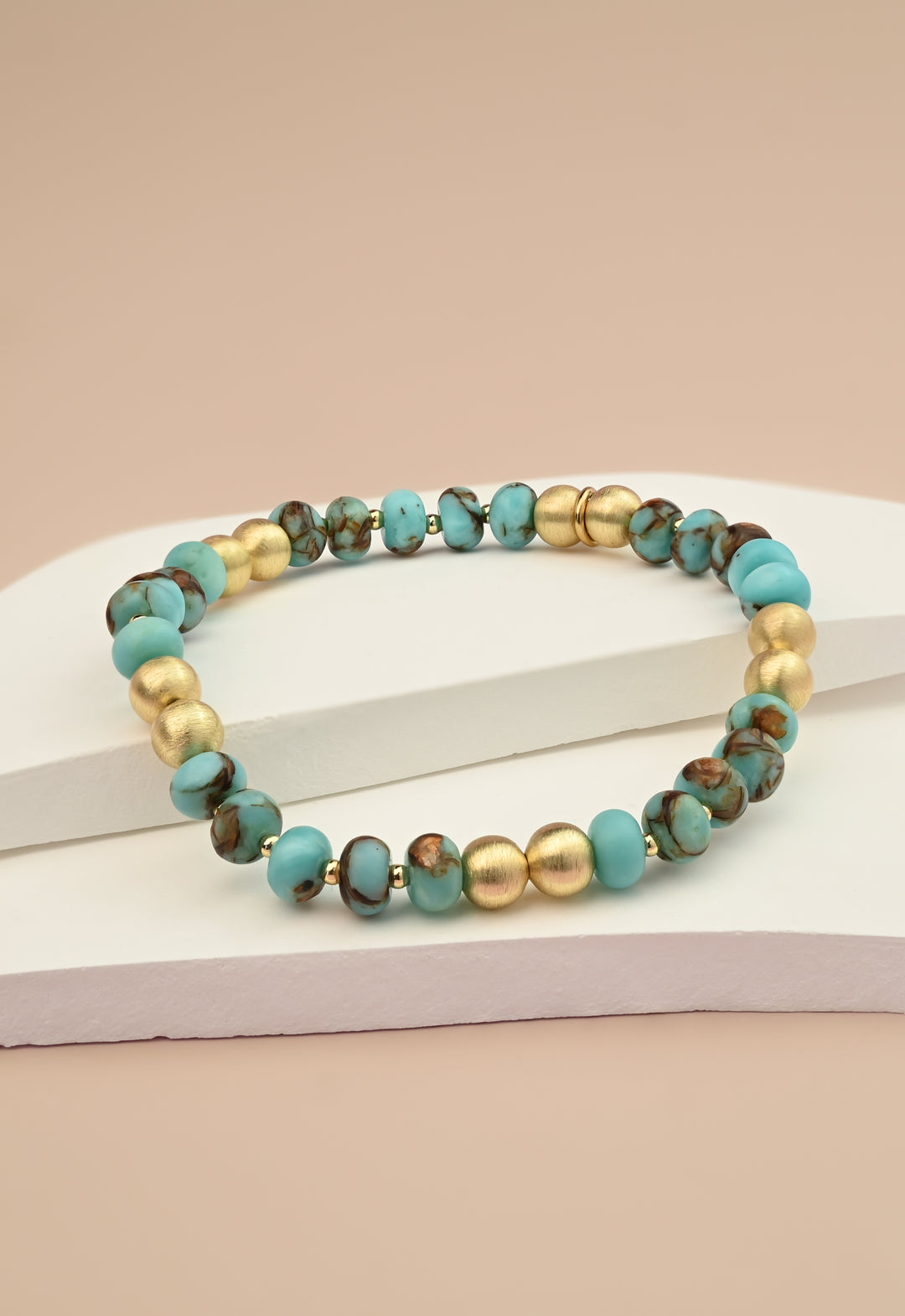 5 & 2 Bracelet Gold