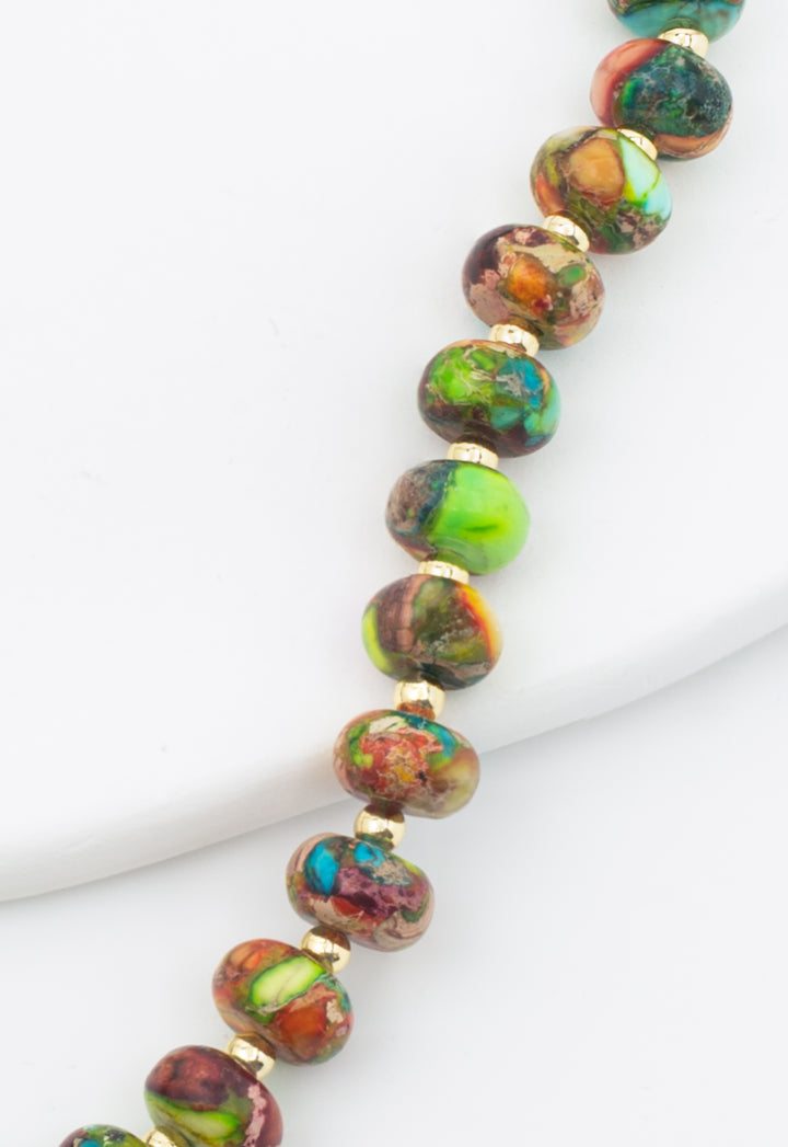 Sedona Emperor Stone Beaded Phone Wrist Strap