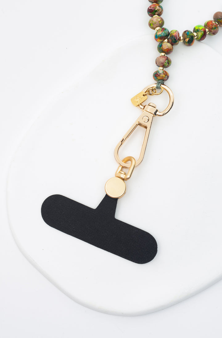 Sedona Emperor Stone Beaded Phone Wrist Strap