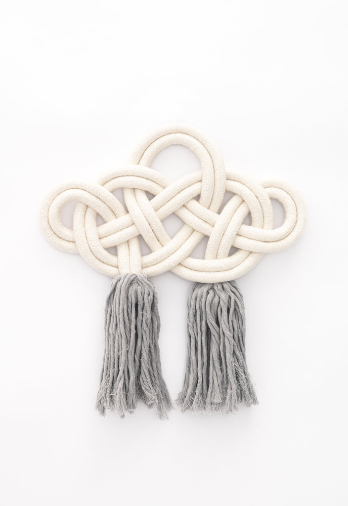 The Infinity Knot Blue Grey