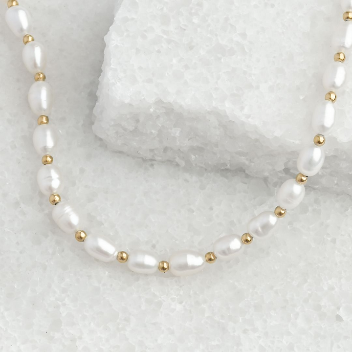 Pearl Charm Necklace