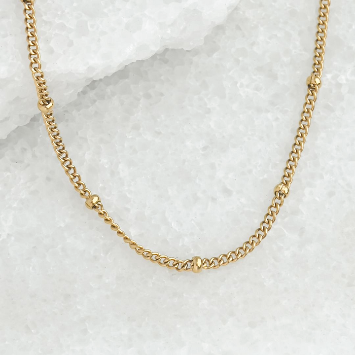 Custom Charm Necklace in 14K Gold