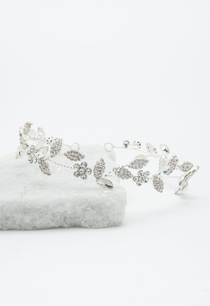 Ivy Bloom Headband in Sterling Silver