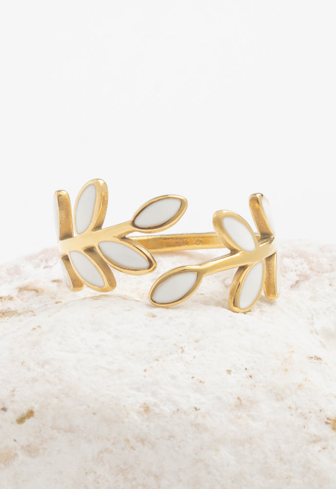 Seeds of Hope Ring in Ivory