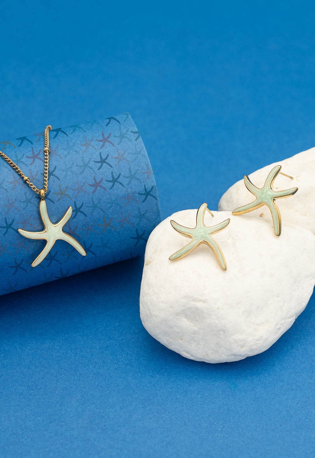 Starfish Hope Necklace in Mint